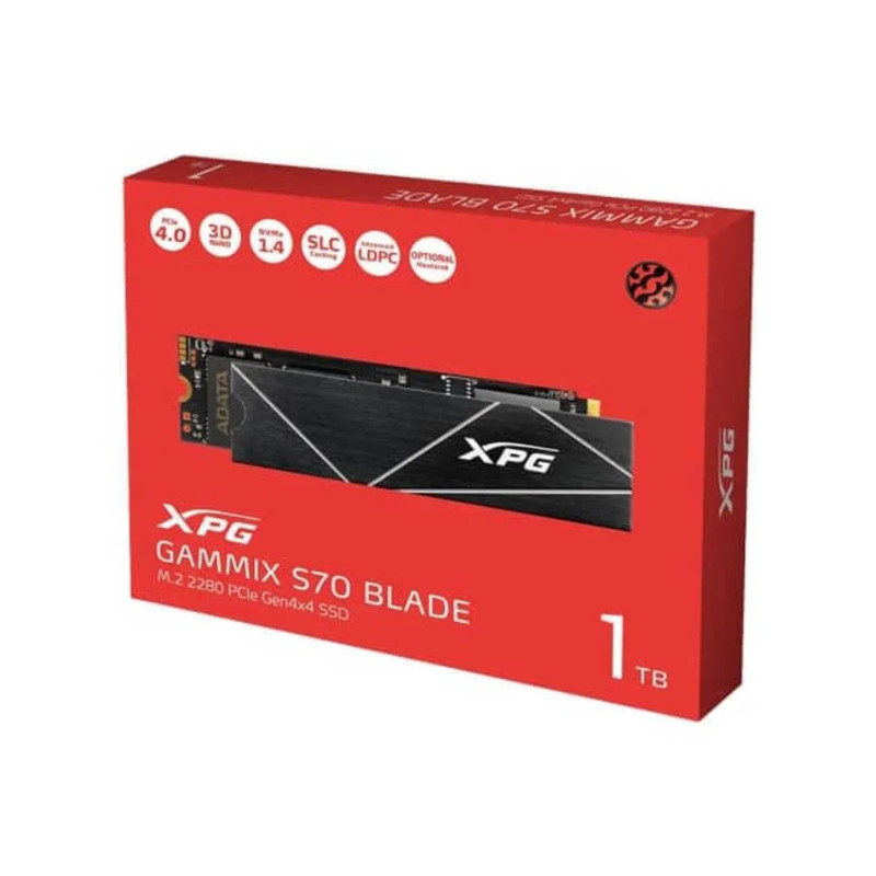 Adata XPG Gammix S70 Blade 1TB M.2 Internal SSD - مساحة تخزين